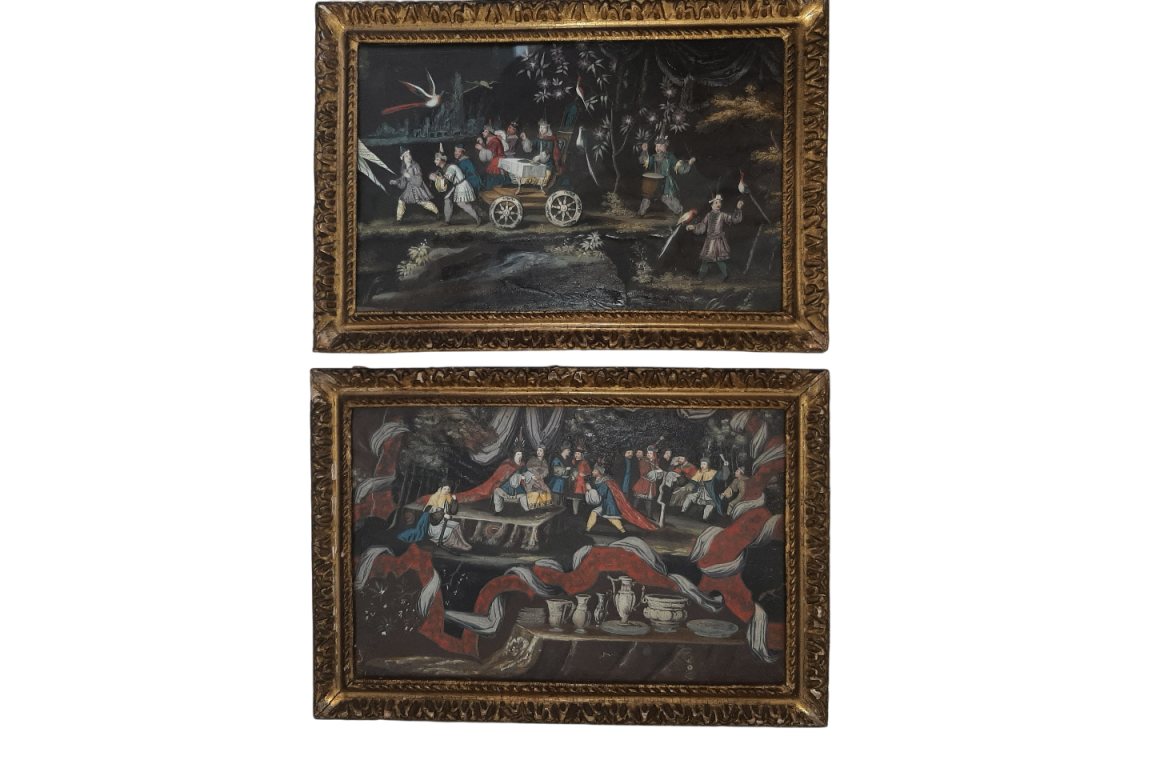 L'ambassade de Siam, gouaches vers 1700