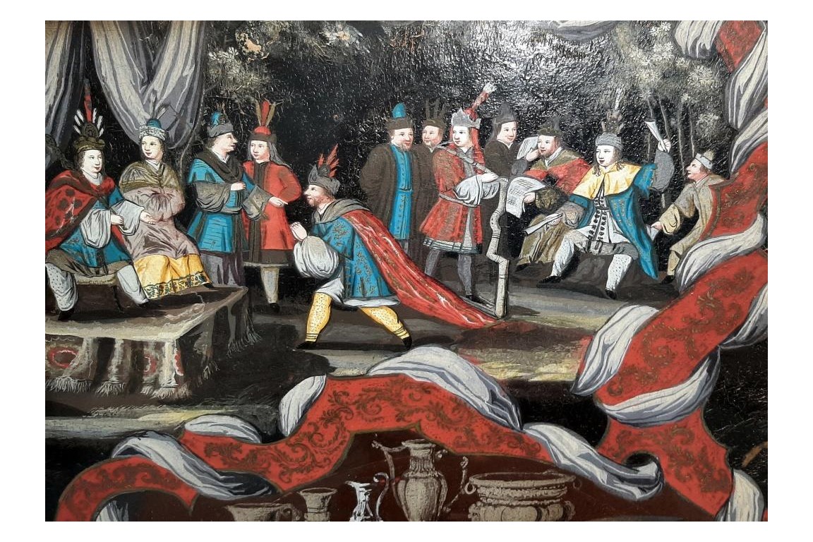 L'ambassade de Siam, gouaches vers 1700