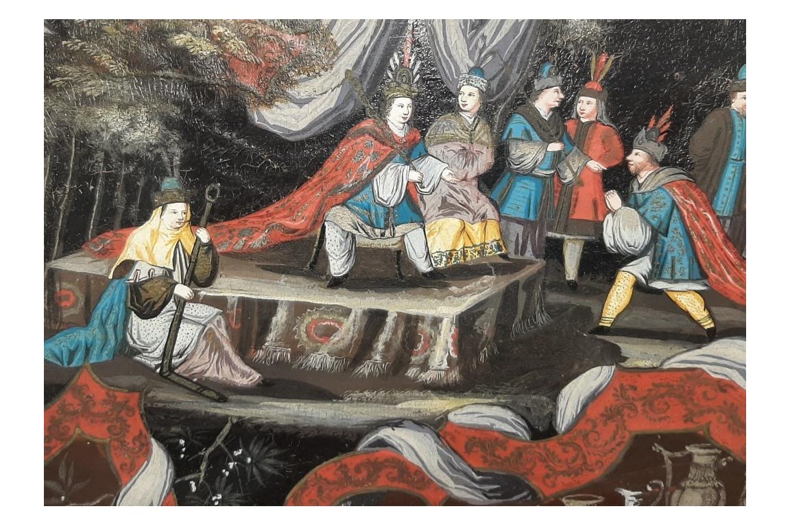 L'ambassade de Siam, gouaches vers 1700