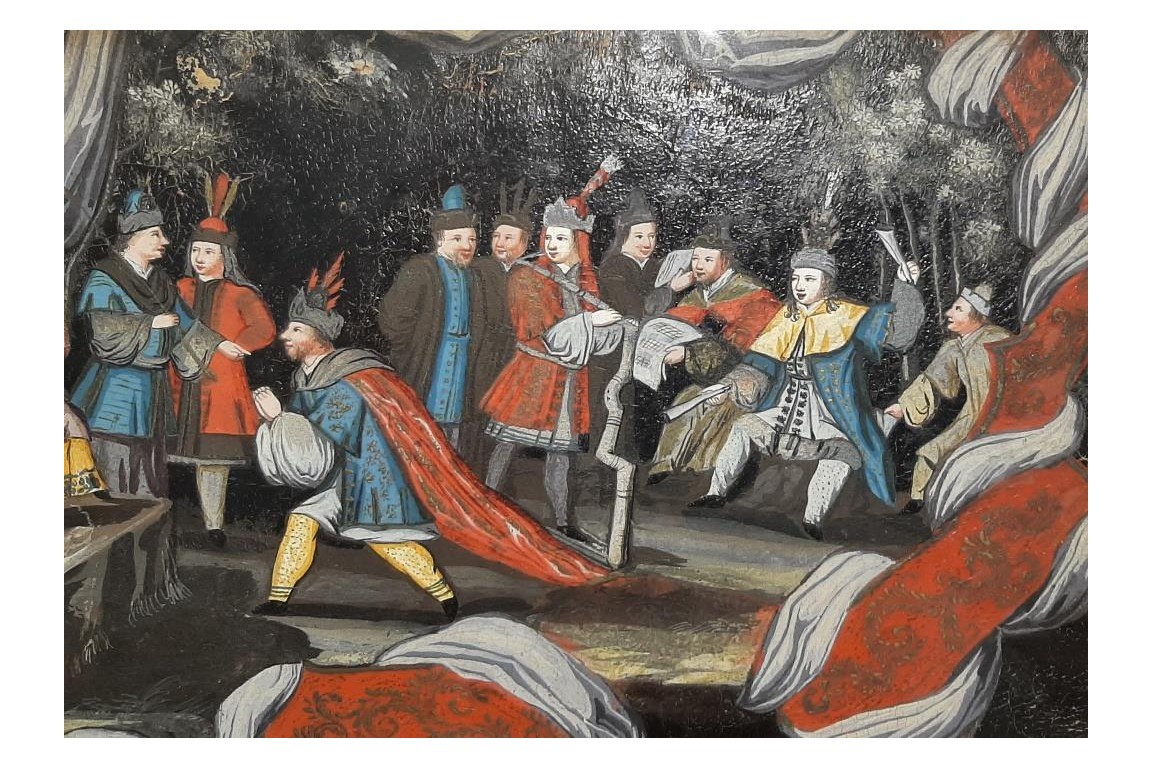 L'ambassade de Siam, gouaches vers 1700