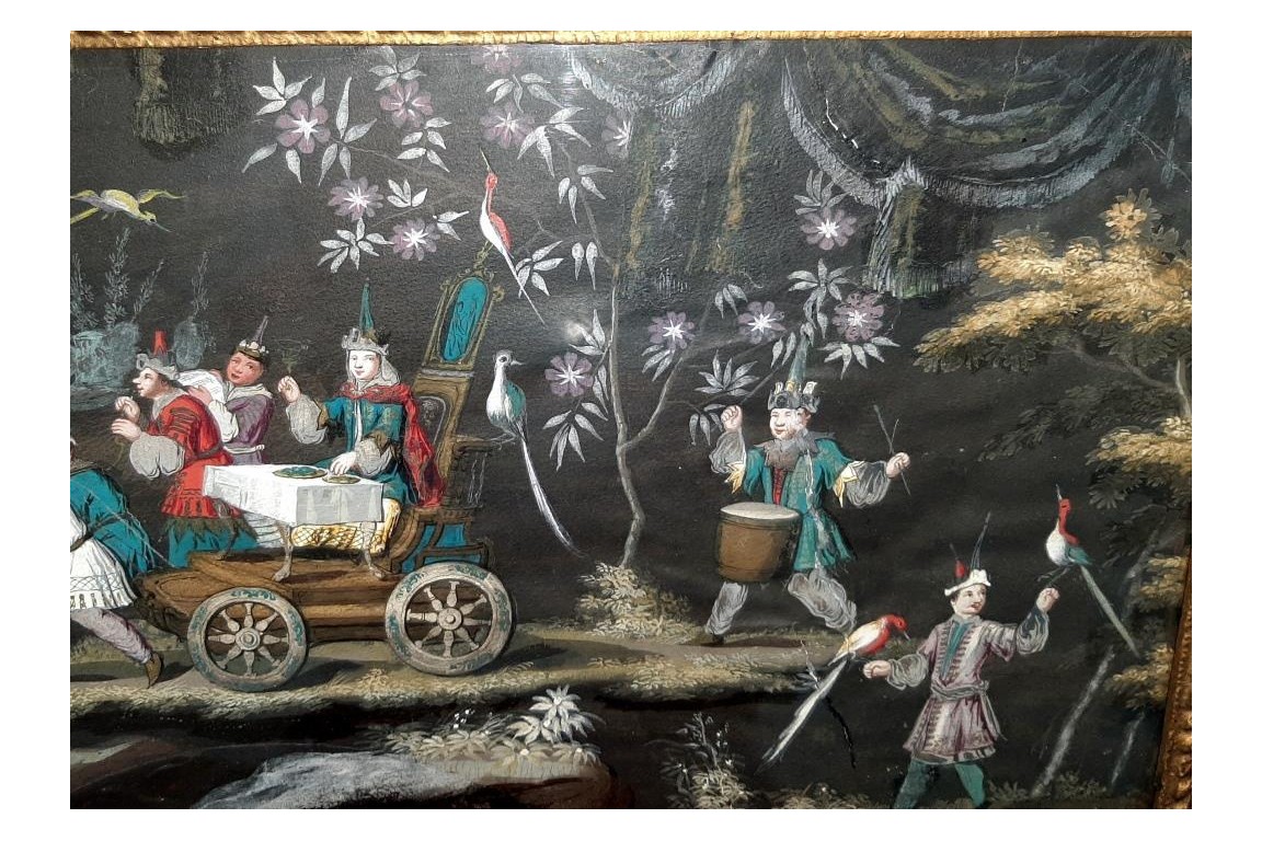 L'ambassade de Siam, gouaches vers 1700