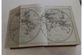 Histoire des deux Indes, by Guillaume-Thomas Raynal, book with maps 1780