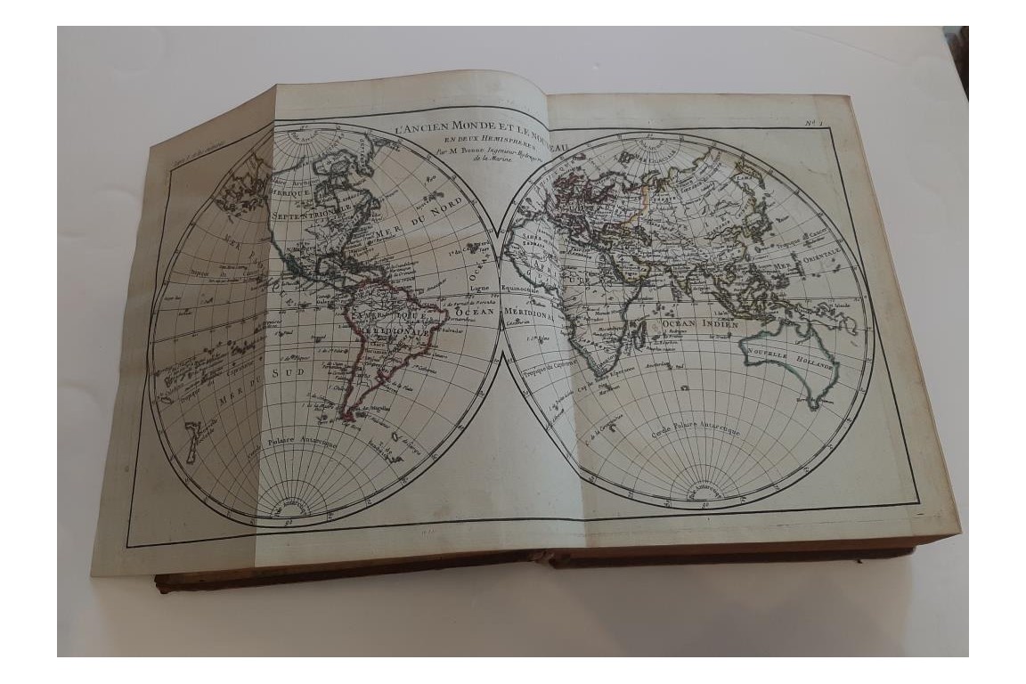 Histoire des deux Indes, by Guillaume-Thomas Raynal, book with maps 1780