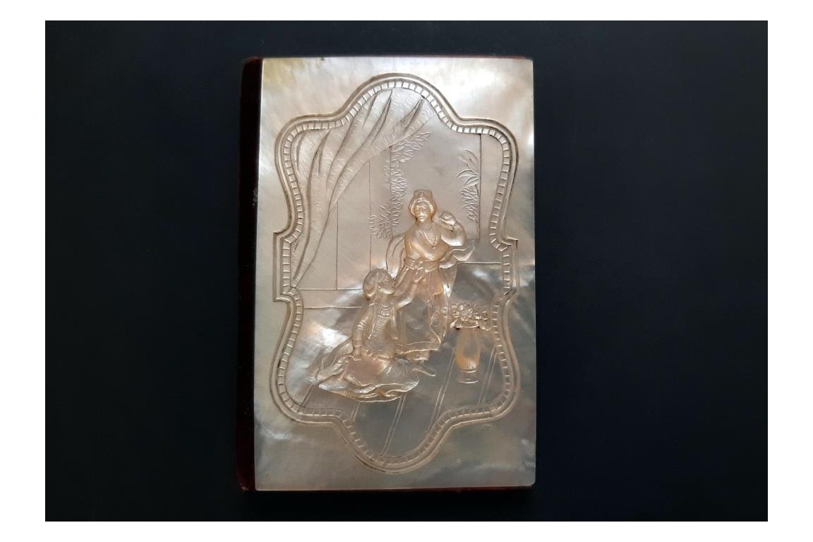 Sultan et sa concubine, carnet de notes, XIXeme siècle