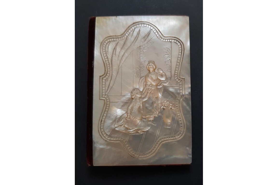 Sultan et sa concubine, carnet de notes, XIXeme siècle