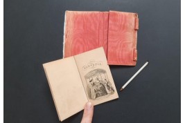 Sultan et sa concubine, carnet de notes, XIXeme siècle