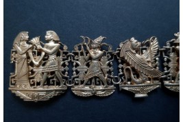 Bracelet égyptomania, début XXème