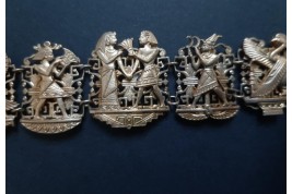 Bracelet égyptomania, début XXème