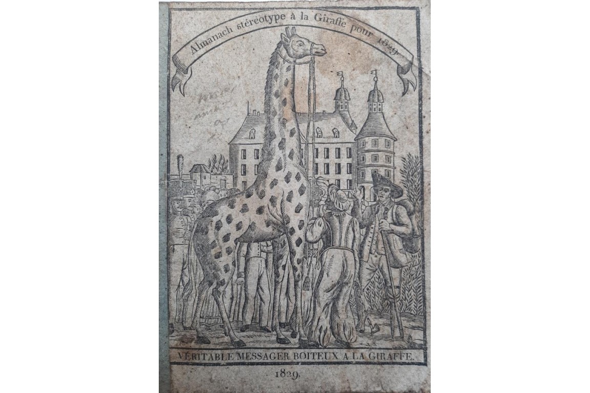 Almanac à la Giraffe, 1829