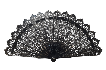 Mashrabiya, fan circa 1870-1900