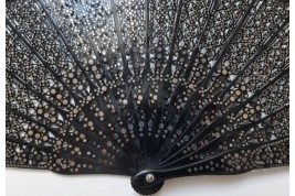 Mashrabiya, fan circa 1870-1900