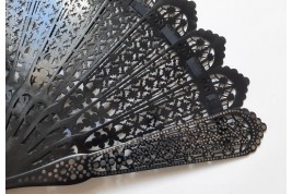 Mashrabiya, fan circa 1870-1900