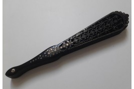 Mashrabiya, fan circa 1870-1900