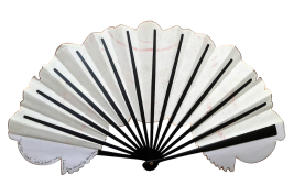 Le Sacrabet Solaire, éventail de Frédérick Gay, 2024