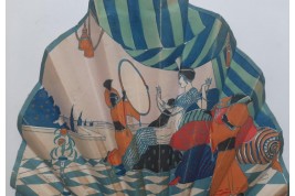 Belles orientales, éventails de Riom et Brunelleschi, périodeart déco