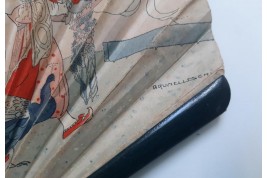 Belles orientales, éventails de Riom et Brunelleschi, périodeart déco