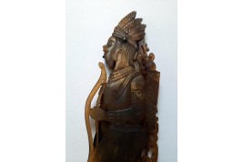 Indien, peigne XIXème art populaire