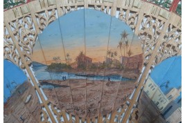 Souvenirs de voyage en Égypte, éventail vers 1867