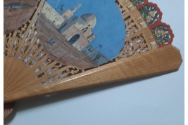 Memories of a trip to Egypt, fan, circa 1867