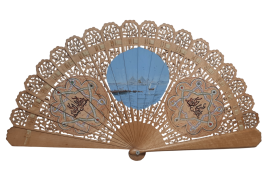 Souvenirs de voyage en Égypte, éventail vers 1867