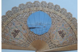 Souvenirs de voyage en Égypte, éventail vers 1867