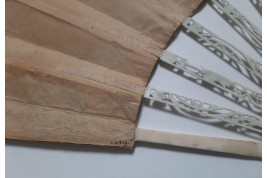 Conversation at the windows, fan circa 1760–80