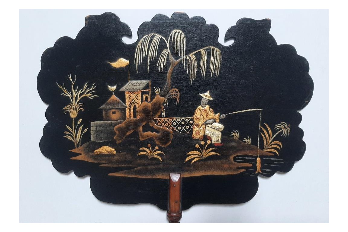 Souvenir de l'ambassade de Siam à Fontainebleau, écrans vers 1861