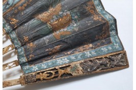"A la turque" gallantry, 18th-century or pastiche fan