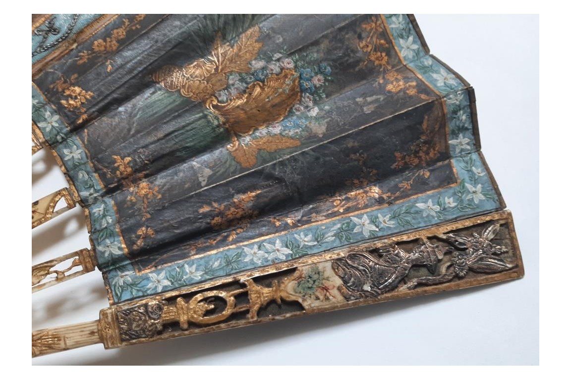 Galanterie à la turque, éventail XVIIIeme ou pastiche