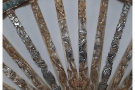 "A la turque" gallantry, 18th-century or pastiche fan