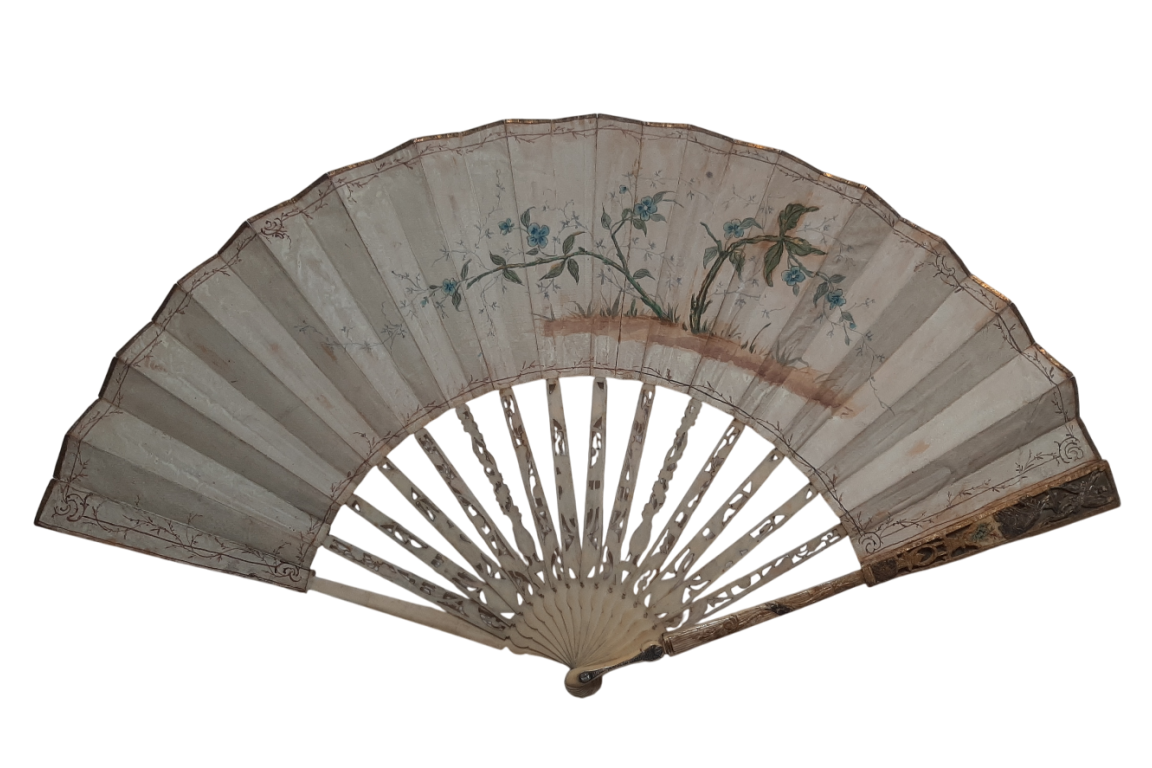 "A la turque" gallantry, 18th-century or pastiche fan