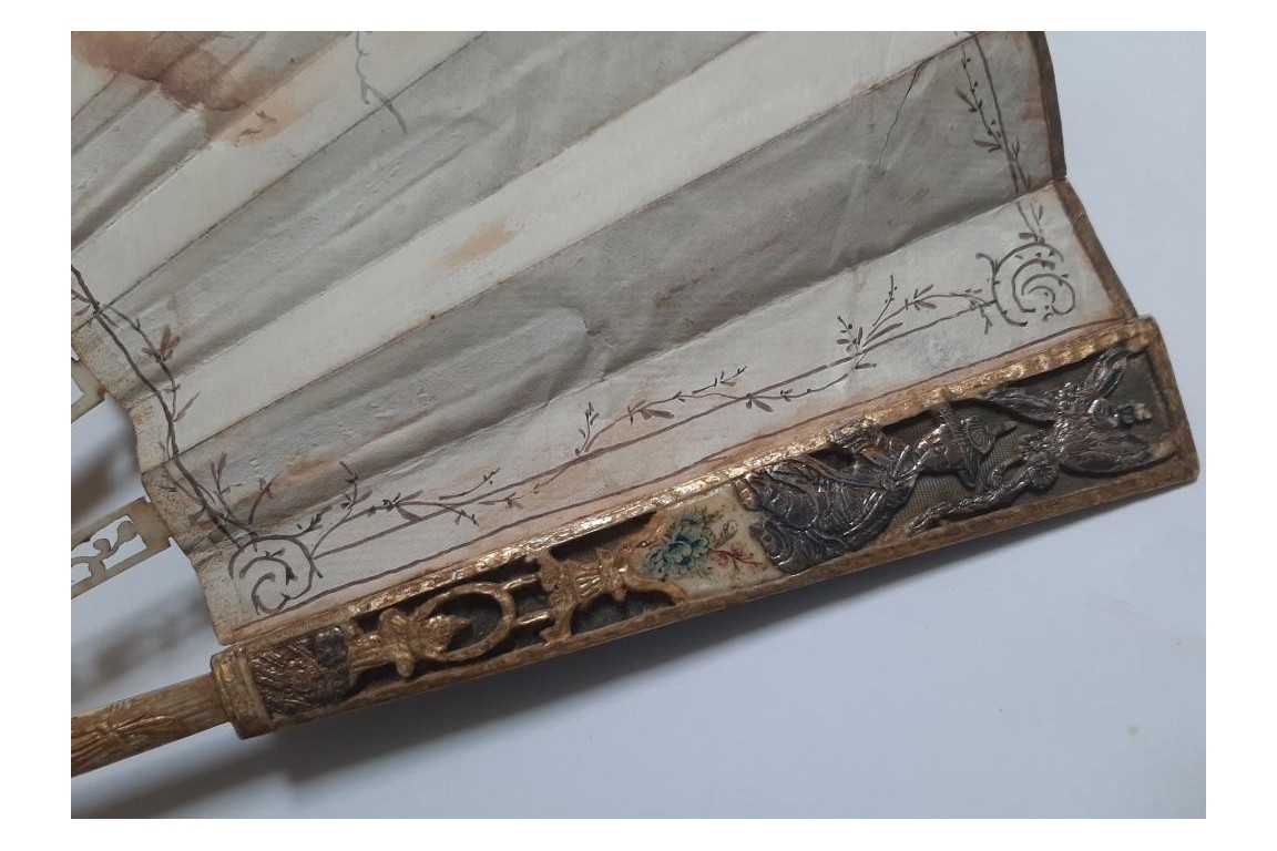 Galanterie à la turque, éventail XVIIIeme ou pastiche