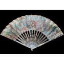 Turqueries at the garden, fan circa 1760-70