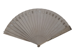 Arabic dance, dance card fan circa 1815-25