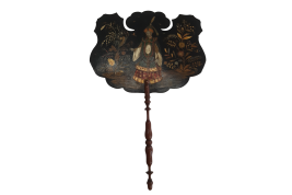 Souvenir de l'ambassade de Siam à Fontainebleau, écrans vers 1861