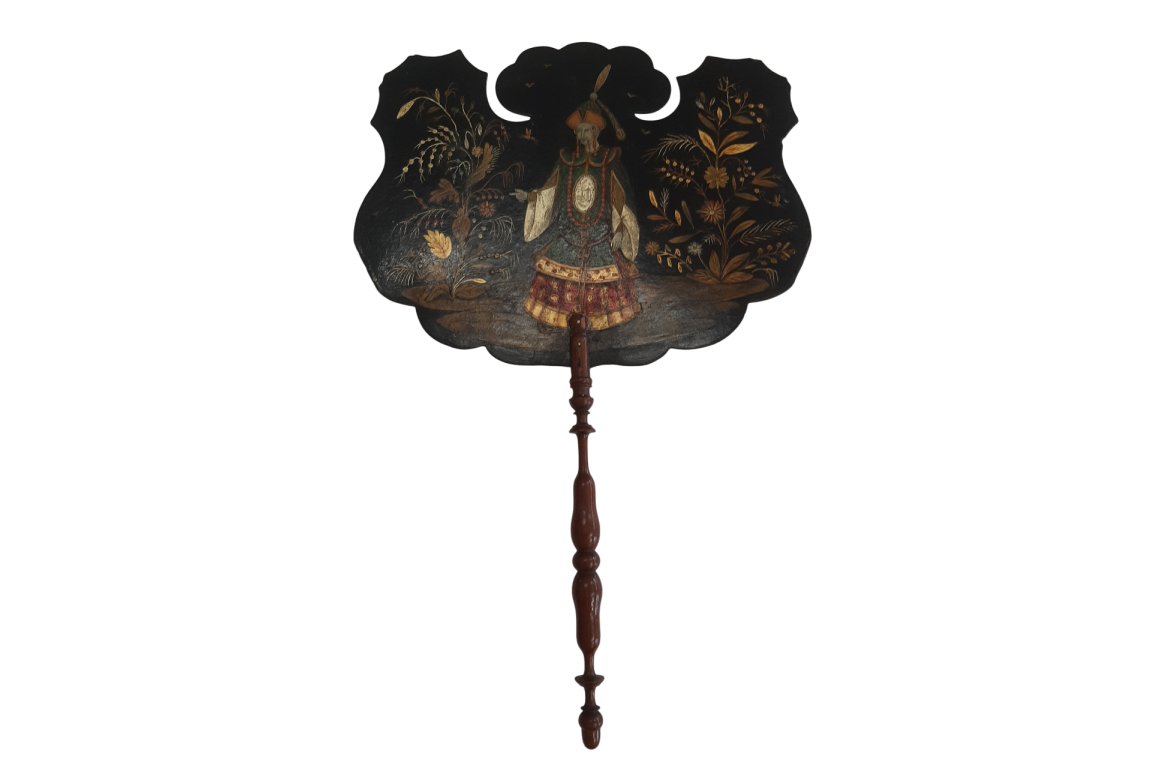 Souvenir de l'ambassade de Siam à Fontainebleau, écrans vers 1861