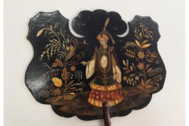 Souvenir de l'ambassade de Siam à Fontainebleau, écrans vers 1861