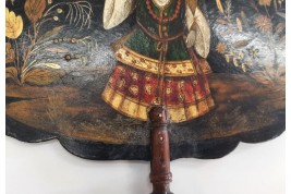 Souvenir de l'ambassade de Siam à Fontainebleau, écrans vers 1861