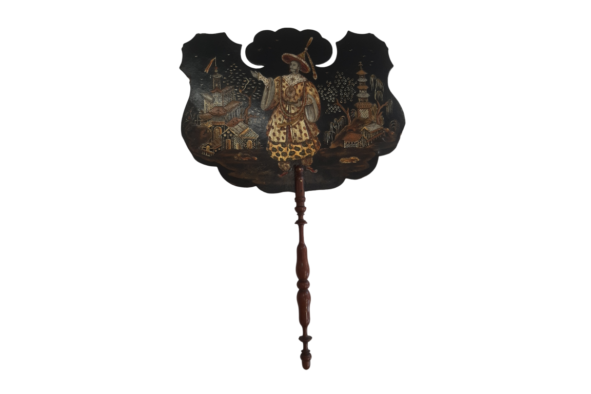 Souvenir de l'ambassade de Siam à Fontainebleau, écrans vers 1861