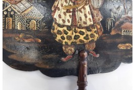 Souvenir de l'ambassade de Siam à Fontainebleau, écrans vers 1861