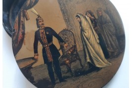 Nassereddine Shah, tabatière vers fin XIXème siècle