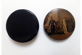 Nassereddine Shah, tabatière vers fin XIXème siècle