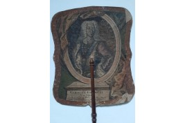 Charles Emmanuel III of Savoy and his wife, fixed fan after 1735