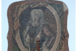 Charles Emmanuel III of Savoy and his wife, fixed fan after 1735