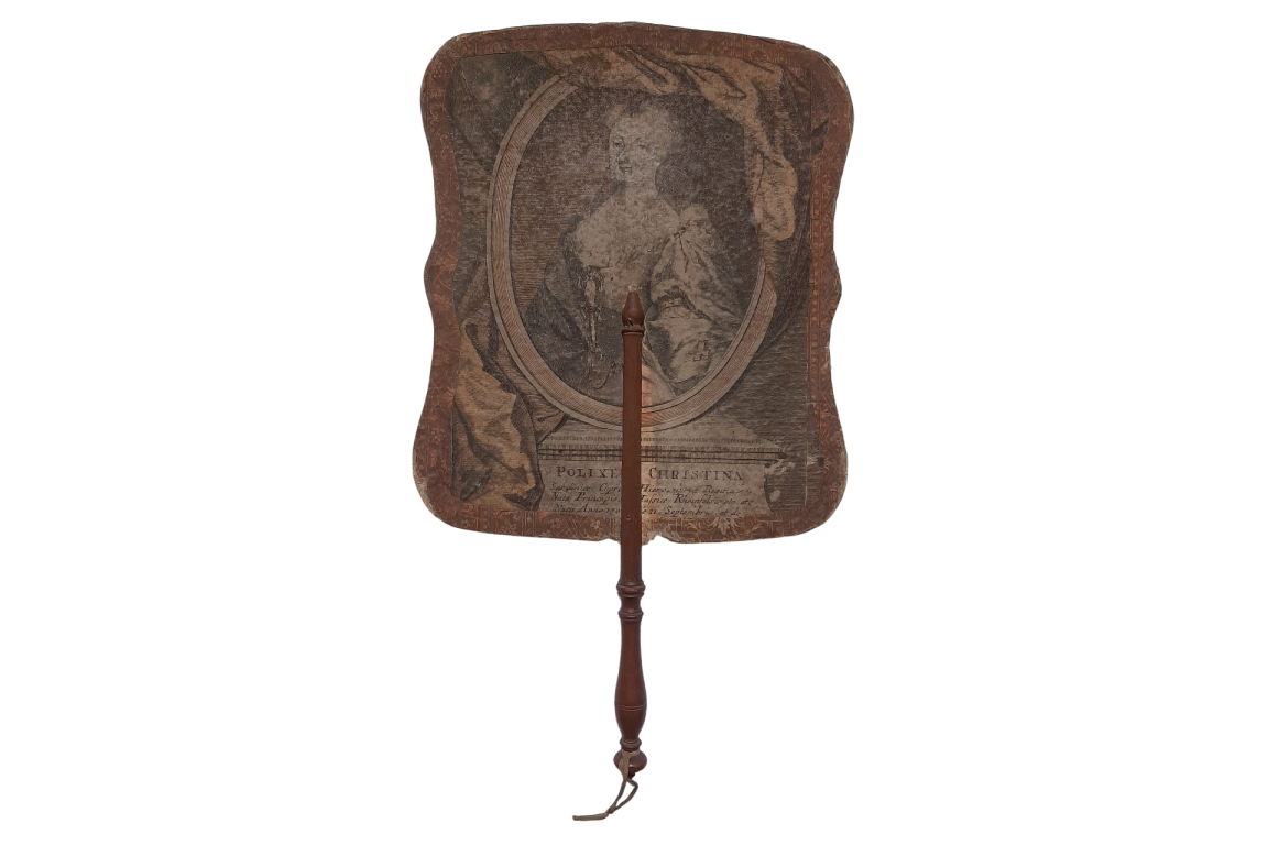 Charles-Emmanuel III de Savoie et son épouse, écran après 1735