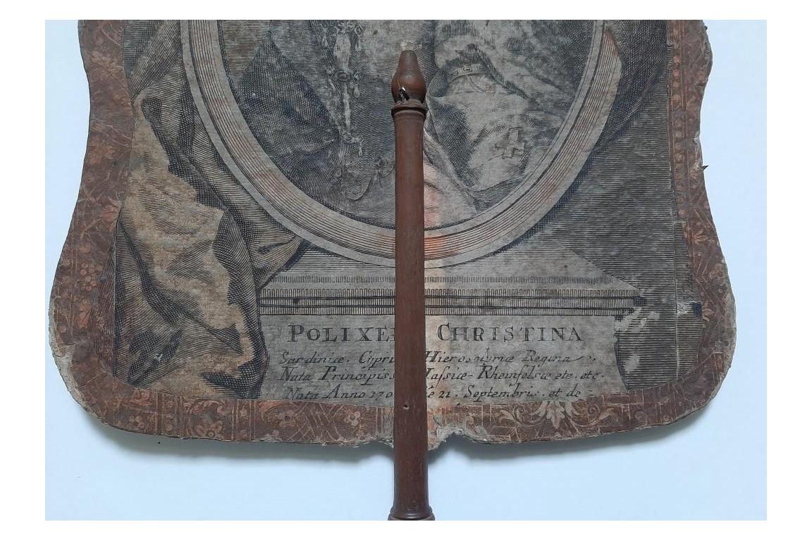 Charles-Emmanuel III de Savoie et son épouse, écran après 1735