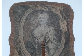 Charles-Emmanuel III de Savoie et son épouse, écran après 1735