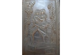 Paul et Virginie, porte-carte XIXème siècle