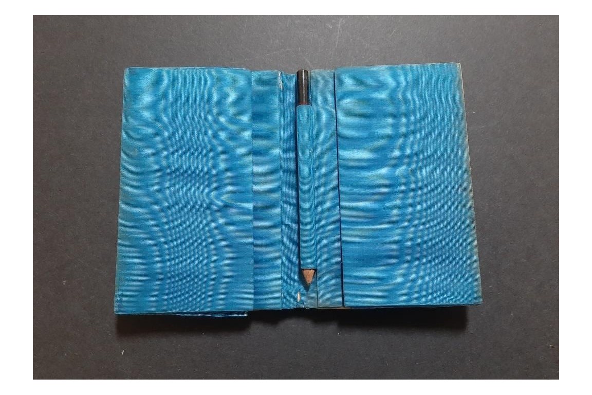 Paul and Virginie, 19th century card holder