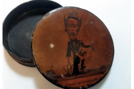 Charles X, le grand casse-noisette du 25 juillet, tabatière vers 1830